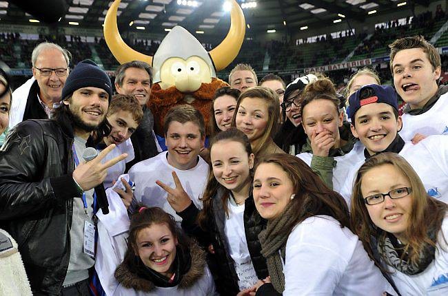 Orelsan au stade d'Ornano Orelsan au stade d'Ornano